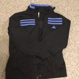 Black adidas track jacket
